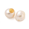 Oval Natural Freshwater Pearl Beads PEAR-K009-02G-2