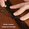 Flat Microfiber Imitation Leather Cord LC-WH0006-07B-02-6
