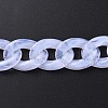 Acrylic Curb Chains AJEW-JB00505-06-3