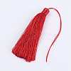 Nylon Thread Tassel Big Pendant Decorations NWIR-K019-02B-1