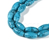 Synthetic Gemstone Dyed Beads Strands G-K362-I12-06-4