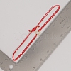 Miyuki Seed Braided Bead Bracelet with Open Star BJEW-P269-31G-4