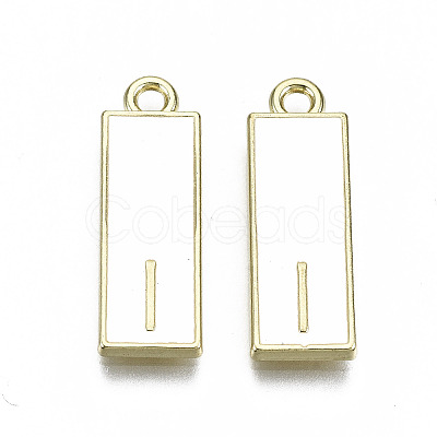 Alloy Enamel Pendants ENAM-T012-01I-RS-1