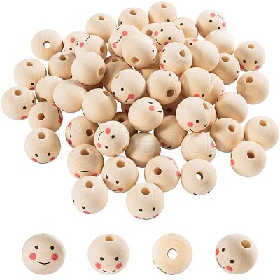 Wood Beads WOOD-PH0008-78-1