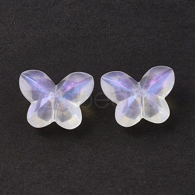 Transparent Acrylic Beads OACR-P007-57-1