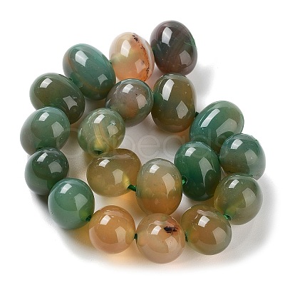 Natural Agate Beads Strands G-G021-03B-12-1