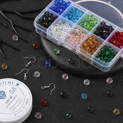 DIY Bracelet Earring Making Kit DIY-YW0006-90-1