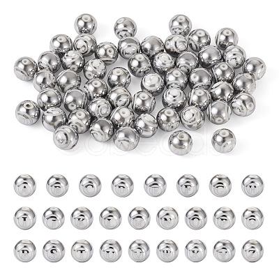 52Pcs 26 Style Electroplate Glass Alphabet Beads FIND-TA0001-99B-1