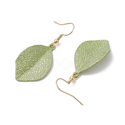 Painting Alloy Dangle Earrings EJEW-JE05739-1