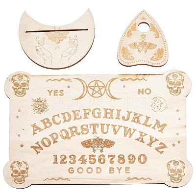 Wooden Witch Craft Sets DJEW-WH0063-29E-1