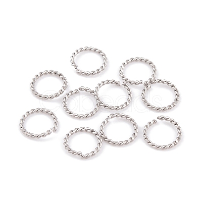 Non-Tarnish 304 Stainless Steel Qulck Link Rings FIND-Q103-04P-1