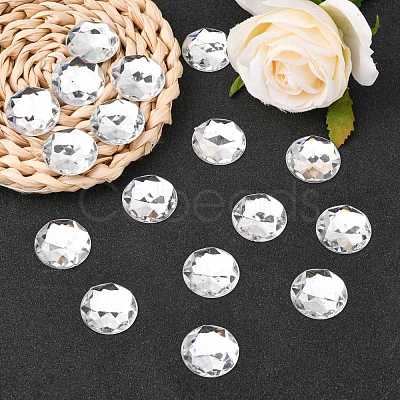 Acrylic Rhinestone Cabochon PGO-20mm38-1