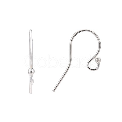 925 Sterling Silver Earring Hooks STER-K167-051C-S-1