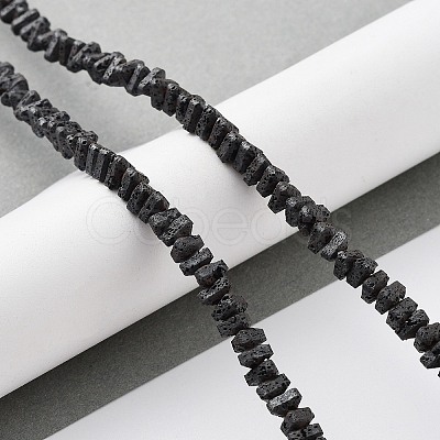 Natural Lava Rock Beads Strands G-H303-C23-1