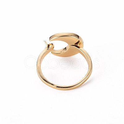 Brass Peg Bails Cuff Finger Ring Settings X-KK-T062-70G-NF-1