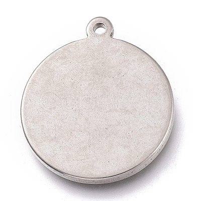 Non-Tarnish 304 Stainless Steel Pendants STAS-Z017-03P-1