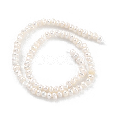 Natural Cultured Freshwater Pearl Beads Strands PEAR-C003-04C-1