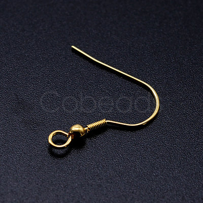 304 Stainless Steel Earring Hooks STAS-S105-JN469-2-1