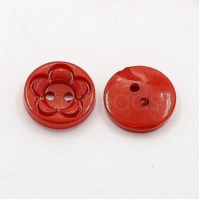 Acrylic Sewing Buttons for Clothes Design BUTT-E083-E-09-1