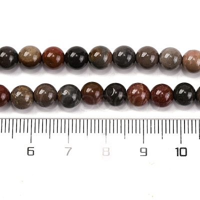 Natural Picture Jasper Beads Strands G-H037-A01-01-1