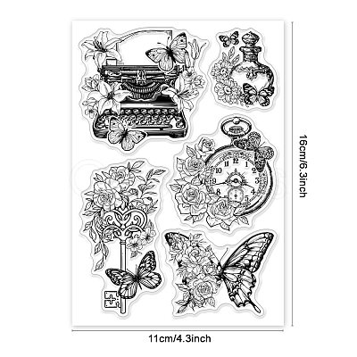 Custom PVC Plastic Clear Stamps DIY-WH0448-0560-1