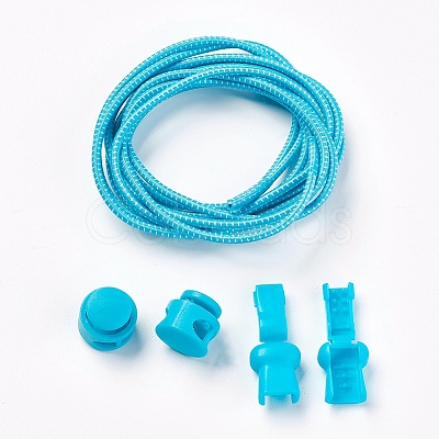 DIY Elastic Lock Shoelace AJEW-WH0057-05Q-1