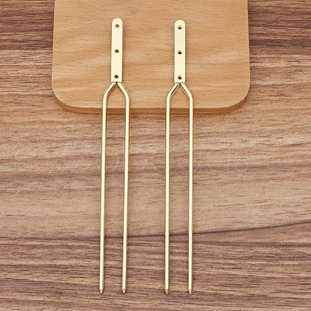 Alloy Hair Stick Findings PW-WG76DB7-04-1