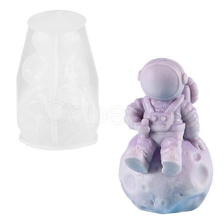 Astronaut DIY Candle Food Grade Silicone Statue Molds SIMO-PW0006-012-1