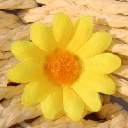 Artificial Silk Chrysanthemum Daisy Flowers Heads DIY-WH0210-03A-1