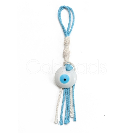 Plastic Turkey Evil Eye Pendants Decorations PW23040405338-1