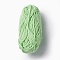 3-Ply Polyester Luminous Yarn, Glow in The Dark Yarn, for Knitting & Crochet, Pale Green, 1/8 inch(3mm), about 27.34 Yards(25m)/Bundle