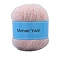 Knitting Yarn, Mohair Yarn, for Blanket Pillows Craft Crochet Yarns, Light Salmon, 1mm, about 50g/skein
