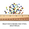 1300Pcs 6/0 Glass Seed Beads SEED-YW0002-19A-3