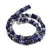 Natural Sodalite Beads Strands G-Q167-B06-01-3