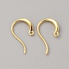 Brass Earring Hooks KK-WH0001-19G-2