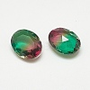 Pointed Back Glass Rhinestone Cabochons RGLA-T080-6x8-001TO-2