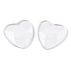 Transparent Glass Cabochons GGLA-T004-15-3