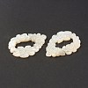 Natural White Shell Pendants SSHEL-T012-16-5