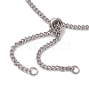 304 Stainless Steel Chain Bracelet Making AJEW-JB01211-02-2