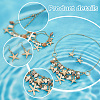 PandaHall Elite Natural Shell & Starfish Beach Jewelry Set SJEW-PH0001-14-4