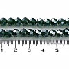 Electroplate Glass Bead Strands EGLA-R015-6mm-17-3