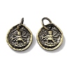 Tibetan Style Brass Pendants KK-M284-36AB-1