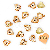 Glass Rhinestone Cabochons MRMJ-Q032-054A-02-2