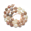 Natural Multi-Moonstone Beads Strands G-K303-A05-10mm-2