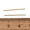 Brass Flat Head Pins KK-H502-01C-G-3