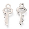 Non-Tarnish 201 Stainless Steel Charms STAS-H143-13P-2