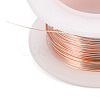 Round Copper Jewelry Wire CWIR-I002-0.6mm-RG-NR-2
