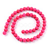 Natural Lava Beads Strands G-S247-10mm-09-2
