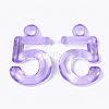 Transparent Acrylic Pendants TACR-S133-088-2