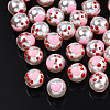 ABS Plastic Imitation Pearl Beads KY-N015-104-2